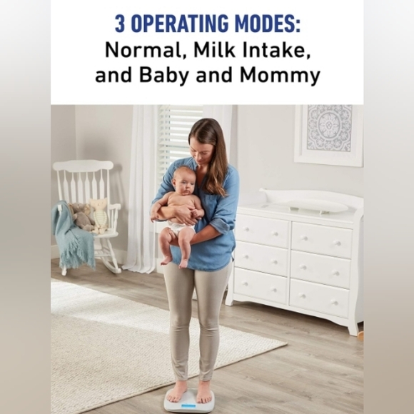 GRACO DIGITAL LCD SCALE Up To 220lbs W Removable Tray Baby, Child Or PET SCALE - Picture 2 of 6